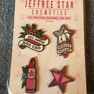 Jeffree Star Cosmetics 1st Edition Enamel Pins